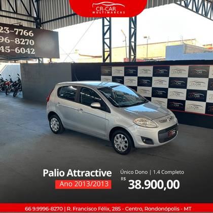 FIAT PALIO 1.4 MPI ATTRACTIVE 8V FLEX 4P MANUAL FIAT PALIO 1.4 MPI ATTRACTIVE 8V FLEX 4P MANUAL